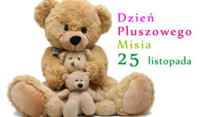 25 listopada  Światowy Dzień Pluszowego Misia!