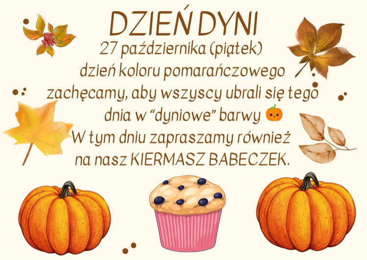 DZIEŃ DYNI 27 PAŹDZIERNIKA