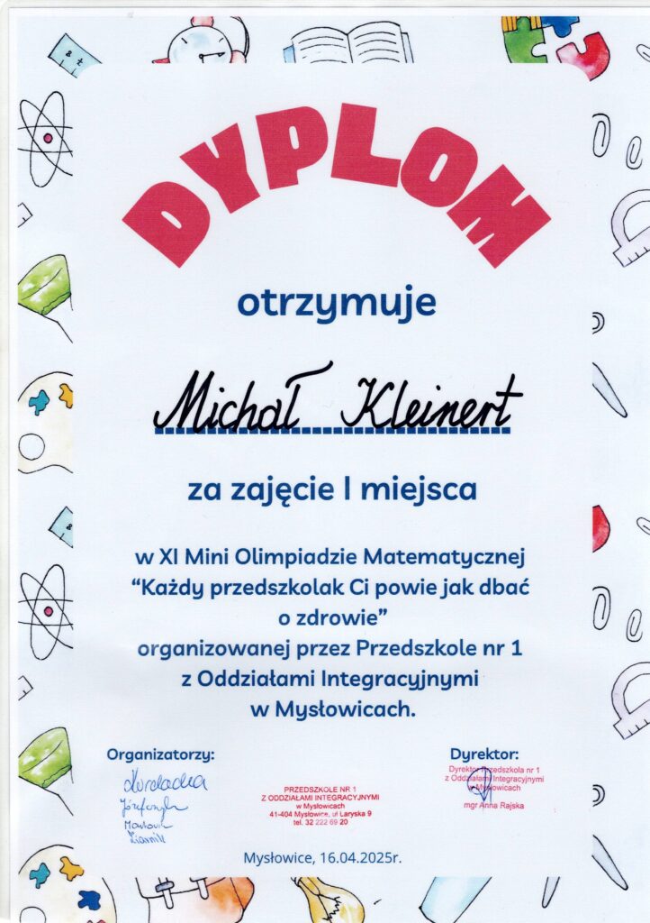 MINI OLIMPIADA MATEMATYCZNA
