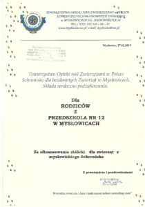 Podziękowania