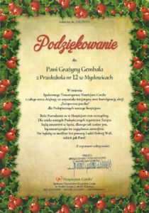 Podziękowanie