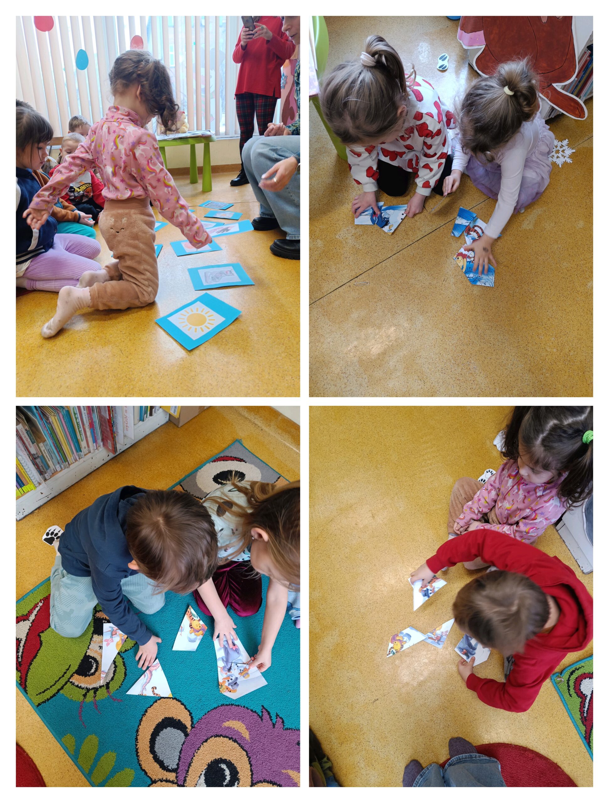 Kubuś Puchatek- zajęcia w bibliotece 🦉