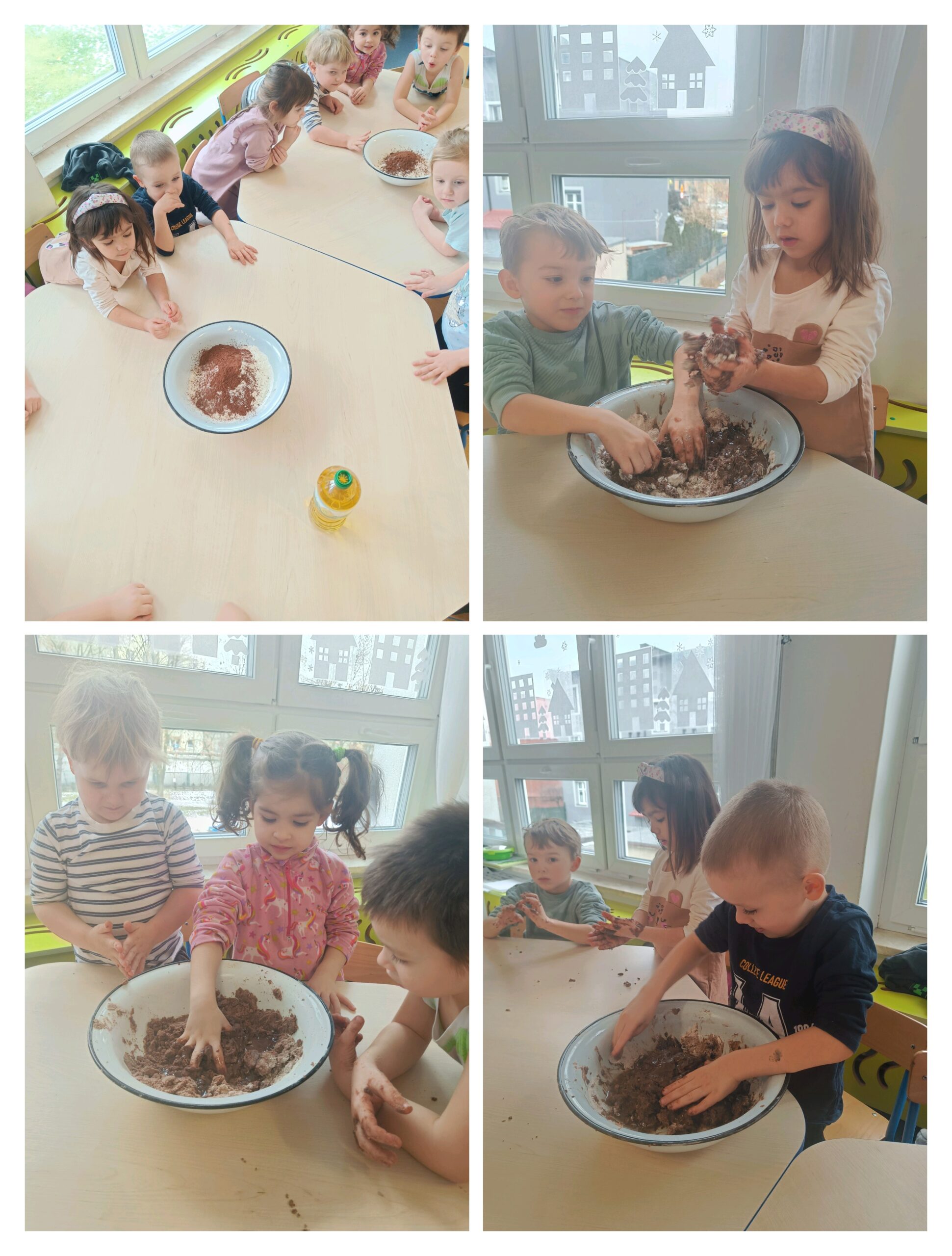 Misie uwielbiają sensociapranie, dzisiejsze o zapachu czekolady 🍫