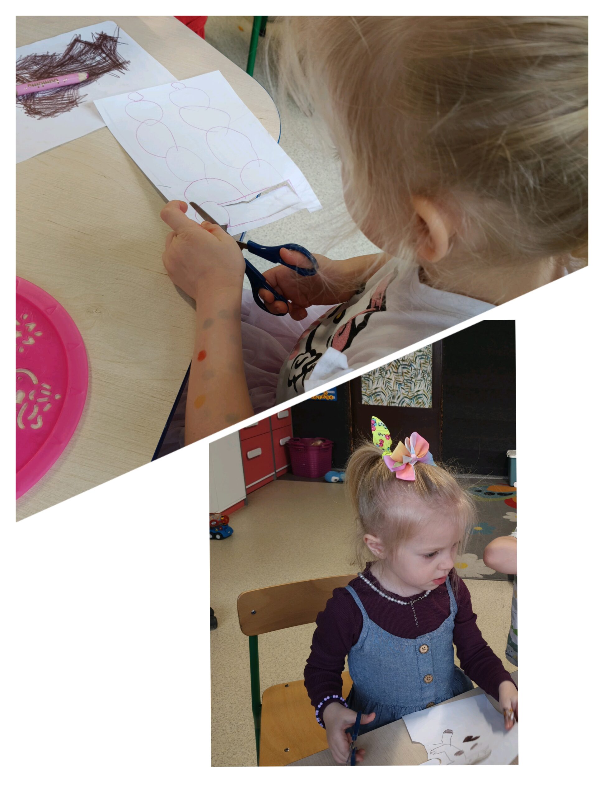 Ćwiczymy wycinanie nożyczkami