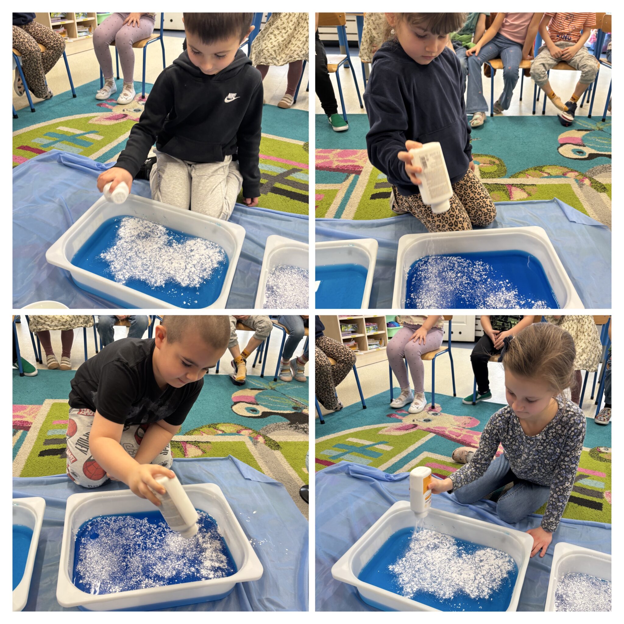 Poznajemy Arktykę , jej mieszkańców, tworzymy krę lodową .