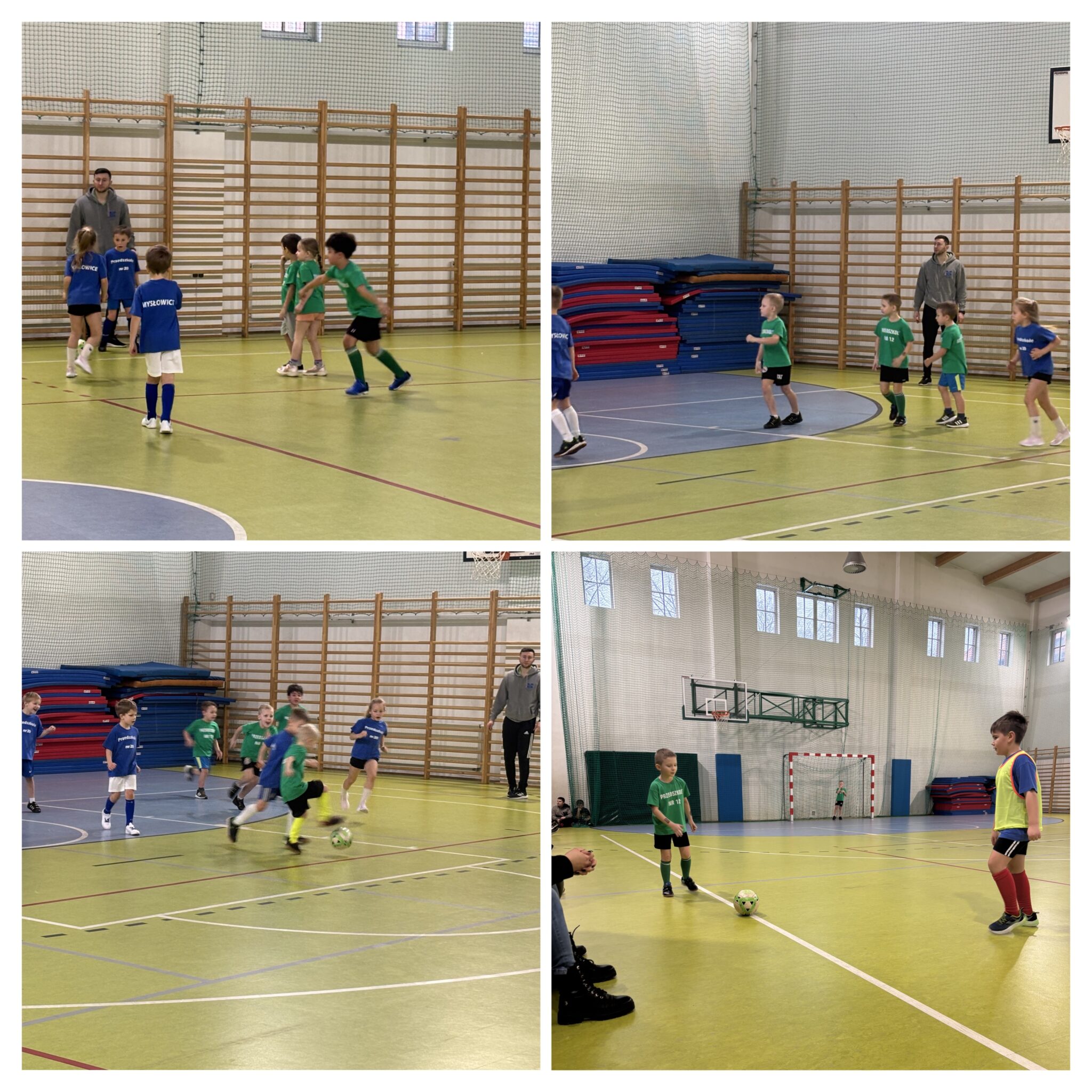 Turniej piłki nożnej w Szkole Sportowej